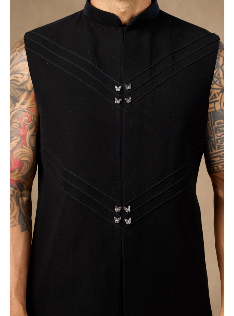 BLACK MIDNIGHT GLAM INDOWESTERN 